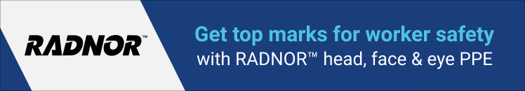RADNOR Head, Eye & Face Protection Get top marks for worker safety with RADNOR Head, Face & Eye PPE