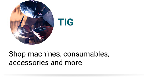 TIG Shop machines, consumables, accessories and more