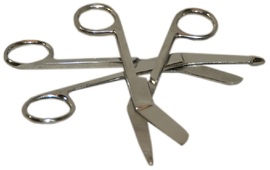 Acme-United Corporation 5.5"   X 1.875"   X 0.375" Silver Stainless Steel Shears