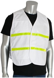 Protective Industrial Products M - X-Large White PIP® Cotton/Polyester Vest