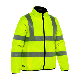 Protective Industrial Products Women's X-Large Hi-Viz Yellow Bisley® Polyester/Polyurethane/Taffeta Reversible Jacket