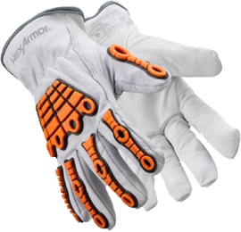 HexArmor® 4X Chrome SLT Goatskin Leather And TPR Cut Resistant Gloves