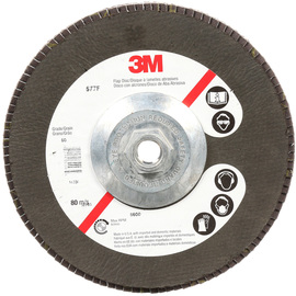 3M™ 4 1/2" 60 Grit Type 27 Flap Disc