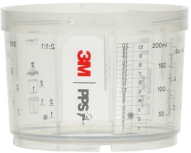 3M™ PPS™ 6.8 Ounce Plastic Series 2.0 Cup