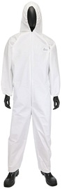 RADNOR™ X-Large White Posi-Wear® BA™  Disposable Coveralls