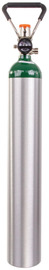 USP (United States Pharmacopeia) Medical Grade Oxygen, Size D High Pressure Aluminum Medical Cylinder With Walk-O2-Bout® Regulator, VIPR