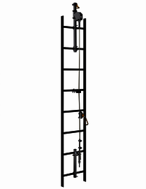 3M™ DBI-SALA® Lad-Saf™ Ladder Climbing Safety System Label