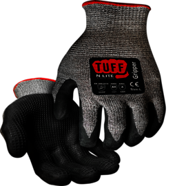 SUPREME X-Large TUFF N LITE 13 Gauge High Performance Polyethylene Composite Cut Resistant Glove With Natural Rubber Coating And Suction Cup Grip