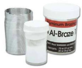Harris® 1/16" Al-Braze® Aluminum Brazing Kit in Jar w/wire & flux in bottle