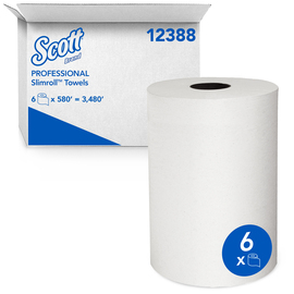 Kimberly-Clark Professional™ Scott® 2-Ply White Hand Towel (580 Per Roll)