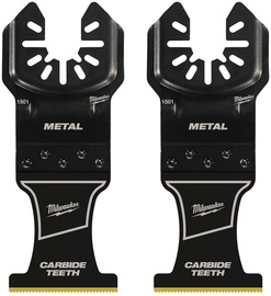 Milwaukee® OPEN-LOK™ 1.375" X .042" X 4" Carbide/Metal Cutting Oscillating Saw Blade