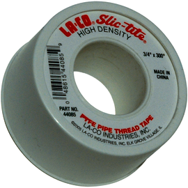 LA-CO® Slic-Tite 3/4" X 600" PTFE Pipe Thread Tape