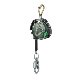 MSA V-TEC™ 30' Stainless Steel Self Retracting Lanyard With Carabiner Harness Connector