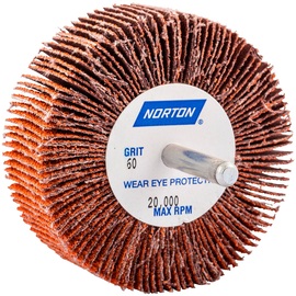 Norton® 3" P60 Grit Coarse Blaze Mini Flap Wheel
