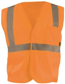 OccuNomix X-Large Hi-Viz Orange Polyester/Mesh Vest