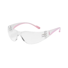 Protective Industrial Products Eva® Petite Clear And Pink Safety Glasses With Clear Anti-Scratch Lens