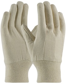 Protective Industrial Products Natural Women's Canvas General Purpose Gloves Knit Wrist