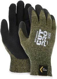 MCR Safety Medium Cut Pro® 13 Gauge DuPont™ Kevlar®, Nylon, And Stainless Steel Cut Resistant Gloves With Latex Coated Palm