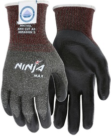 MCR Safety Medium Ninja® Max 10 Gauge Dyneema® Cut Resistant Gloves With Nitrile Coated Palm