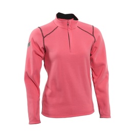 National Safety Apparel Women's Medium Pink Mod. Blend Fleece Flame Resistant Sweatshirt