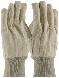 RADNOR™ White 10 oz Canvas General Purpose Gloves Knit Wrist