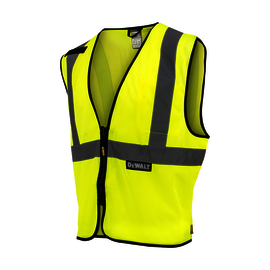 Radians, Inc. X-Large Hi-Vis Green DEWALT® DSV220 Mesh Polyester Economy Vest