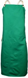 Tillman® 24" X 36" Green Westex® FR-7A®/Cotton Flame Resistant Bib Apron With Snap Closure
