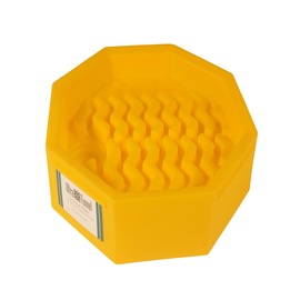 UltraTech 26" X 26" X 8" Ultra-Universal Funnel Yellow Polyethylene