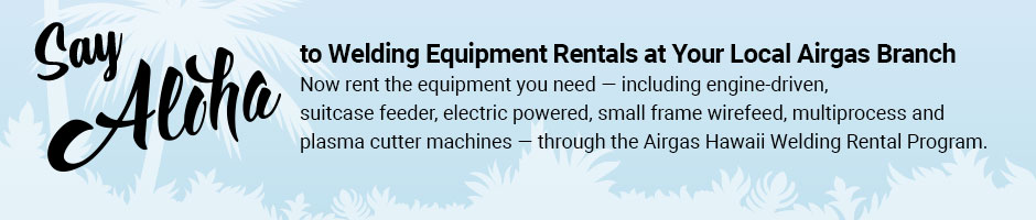 Pale blue Hawiian fauna and palm trees on a light-blue background