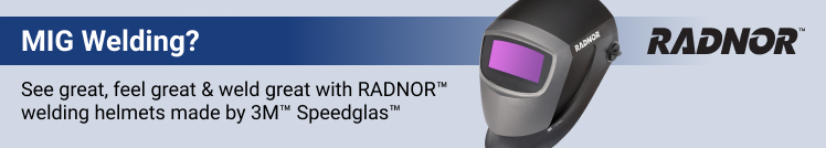 RADNOR™ welding helmets made by 3M™ Speedglas™