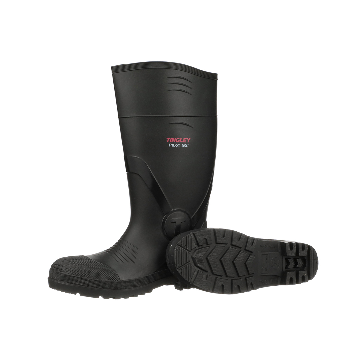 Servus Pro 15" PVC Steel Toe Work Boots – Waterproof & Chemical-Resistant For Tough Jobs
