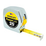 Stanley® PowerLock® 1" X 25' Chrome Tape Measure With Corrosion-Resistant End Hook