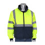 Protective Industrial Products X-Large Black And Hi-Viz Yellow Black Label™ Polyester Jacket