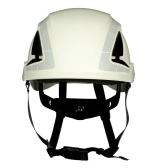 A 3M Hardhat on white background