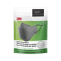 3M™ Gray Light Weight Cotton Face Mask With Elastic Ear Loops Closure