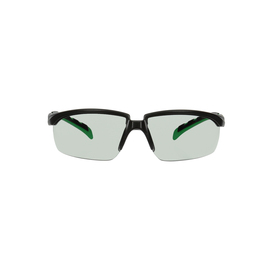 3M™ Solus™ Black and Green Protective Eyewear With Low IR Anti-Scratch Lens
