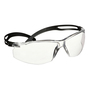 3M™ SecureFit™ Black Protective Eyewear With Clear Anti-Scratch Lens