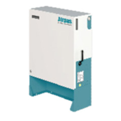 Dynamic On-site Gas Mixer (DOM) on white background with light teal border.