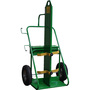 Saf-T-Cart Cylinder Truck With Semi-Pneumatic Wheels And Continuous Handle (Includes Firewall)