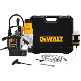 Magnetic Drill Press Kit A DEWALT Magnetic Drill Press Kit over a solid white background.