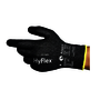 Ansell HyFlex® 11-543 Size 9 HyFlex® 11-543 Nitrile, Stainless Steel, HPPE, Nylon And Spandex Cut Resistant Gloves With Nitrile Coating
