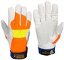 Tillman® Size 2X Orange, Pearl, Yellow TrueFit® Pigskin And Leather And Nylon And Spandex Thinsulate™ Lined Cold Weather Gloves