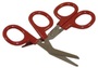 Acme-United Corporation 4.13" X 2.25" X 0.25" Red Stainless Steel Scissors