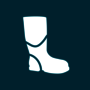 Servus® Size 8 PRM™ Black 15" PVC Knee Boots