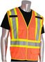 Protective Industrial Products 2X Hi-Viz Orange Mesh/Polyester Vest