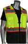 Protective Industrial Products 2X Hi-Viz Yellow Mesh/Ripstop/Polyester Vest