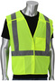 Protective Industrial Products 6X - 7X Hi-Viz Yellow Mesh/Polyester Vest