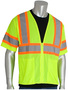 Protective Industrial Products Large Hi-Viz Yellow Mesh/Polyester Vest