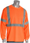 Protective Industrial Products Small Hi-Viz Orange Mesh/Polyester Shirt