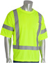 Protective Industrial Products Small Hi-Viz Yellow Mesh/Polyester Shirt